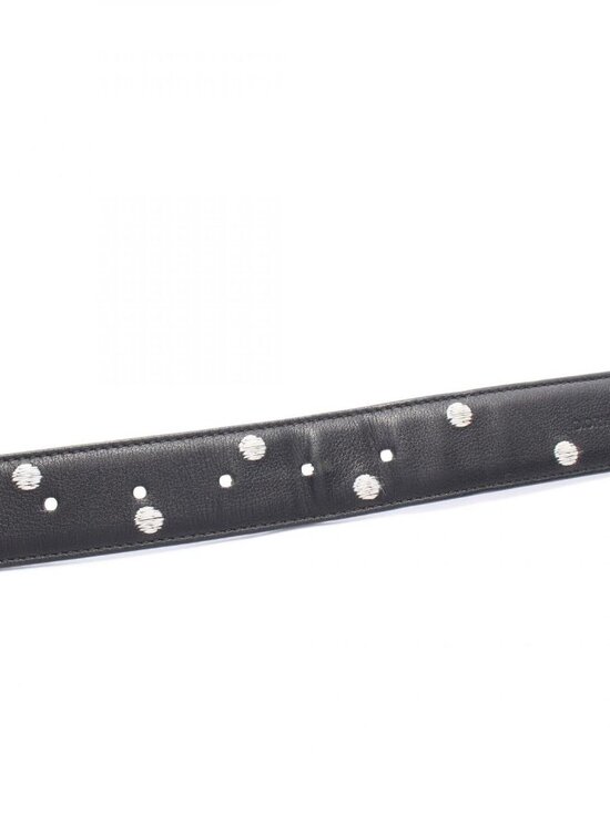 Dior Homme Belt Dot Silver Leather main image 6